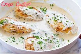 petti di pollo alla panna