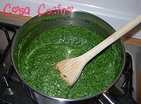 salsa agli spinaci