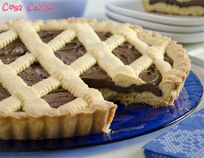 crostata di nutella