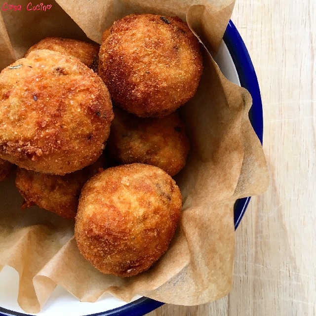 arancini allo speck