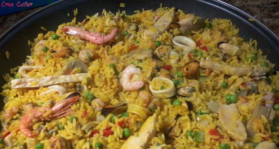 paella al pesce