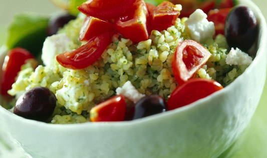 cous-cous freddo con gli aromi