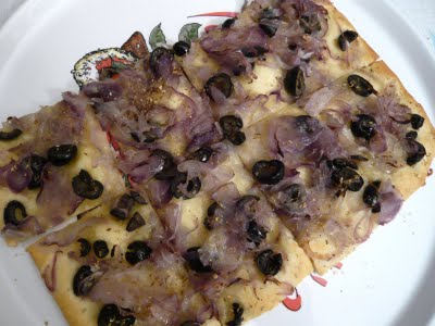 focaccia alla cipolla